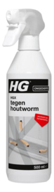 HGX   Tegen Houtwormmiddel Huisboktor Spinthoutkever Spray 500 ml.