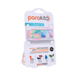 Parakito Kids Armband Junior  Tie & Dye Navulbare band & 2 tabletten