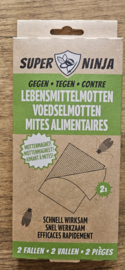 Super Ninja - Tegen Voedsel Mottenvallen  Mottenmagneet 2 Vallen