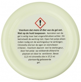 Citronella  Verspreider - 100% Natuurlijk - Geurgel - Kamperen Op Reis - 50 ml.