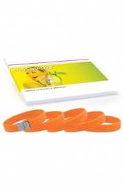 Mosquitno Anti Muggenbandjes  5-pack Oranje