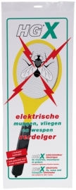 HG X - Elektrische Muggen, Vliegen, Wespen Verdelger - Geen Vieze Vlekken - Per stuk.
