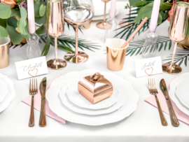 Bedankdoosje - Giftbox - roségoud (10 st)
