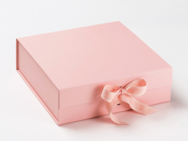 Giftbox zonder bedrukking Roze Maat L