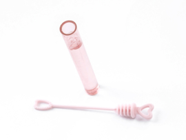Bellenblaas Hart Roze (48 st)