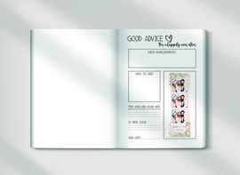 Photobooth Gastenboek - A4 Staand - Gepersonaliseerd