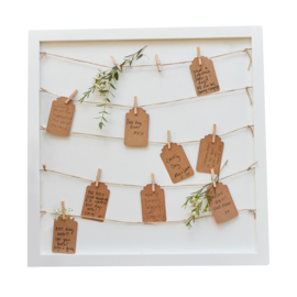 Houten gastenbord -  Rustic Country  - Ginger Ray