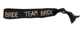 HAARELASTIEK TEAM BRIDE - ZWART -