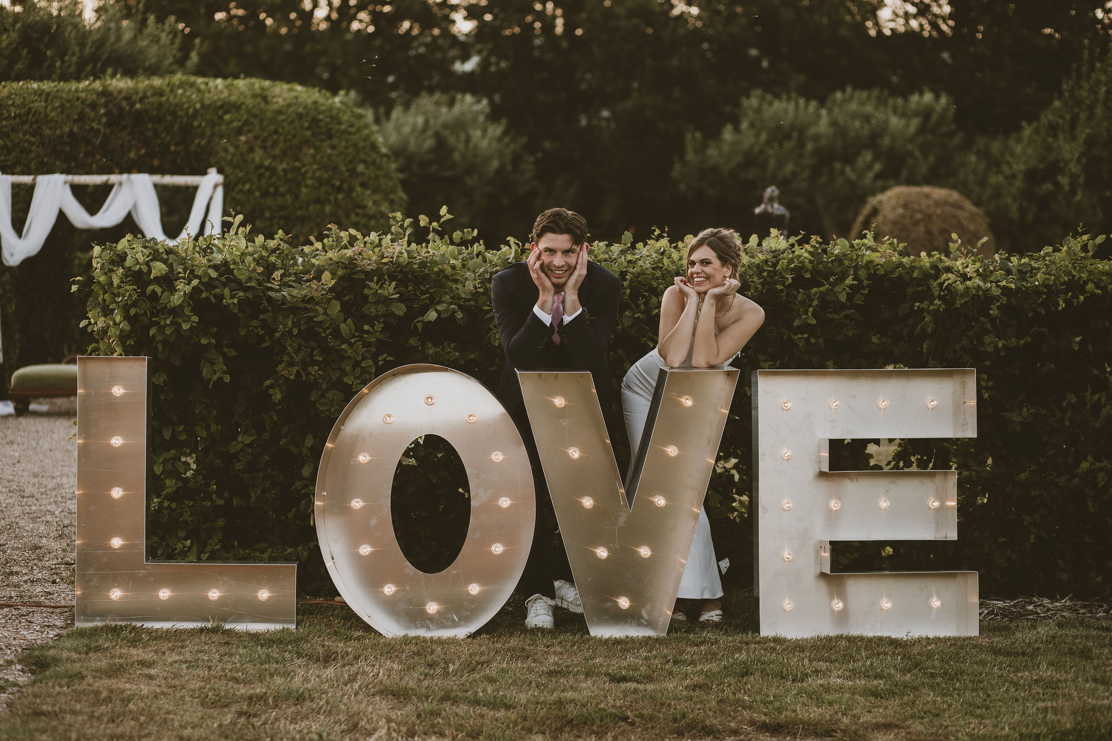 Love Licht Letters - Aluminium - Verhuur of koop