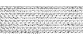 Strass tape - zilver