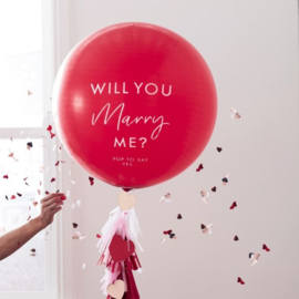 Will you Merry Me - Ballon - Ginger Ray
