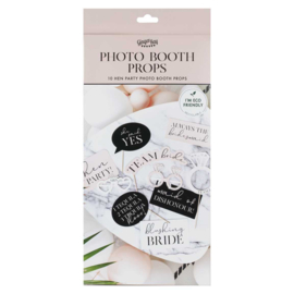 Photobooth props - Hen Party