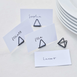 Naamkaartjes houder - zwart - Minimalistic Wedding