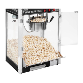 Popcorn machine - verhuur - zwart zonder onderstel