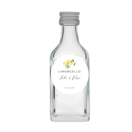 Gepersonaliseerd bedankflesje - Limoncello- 24 st