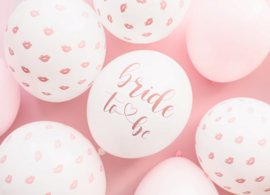 Bride to be - Ballon party set Roze (set van 6 ballonnen) - P.D