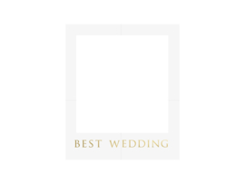 Photobooth Frame met props