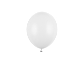 Witte ballon 5 inch -  Vullingen voor het Ballonnenframe  - 100 stuks