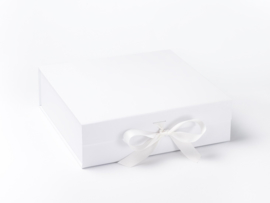 Giftbox zonder bedrukking Wit Maat L