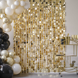 Sequin Backdrop Goud - Ginger Ray