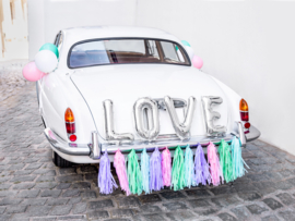 Autodecoratie Colourfull Love - DIY pakket