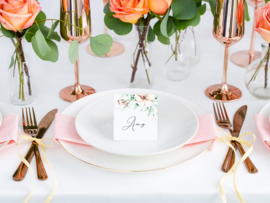Naamkaartjes - 'Boho Floral'