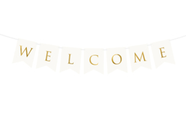 Slinger - Welcome - Wit met Goud