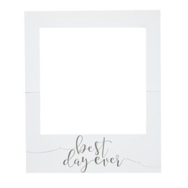 Photobooth Frame Ginger Ray - Best day Ever-