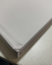 SALE - XL Photobooth Gastenboek - A4 Staand - Gepersonaliseerd - kleine beschadiging