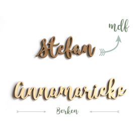 Taarttopper – Banner - Mr & Mrs + jullie achternaam