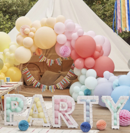 PARTY - letters Ballonenframe