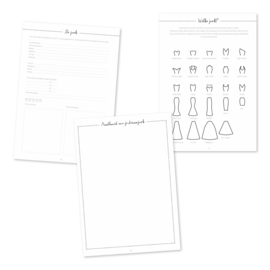 Weddingplannerboek A4 - 230 pagina's - Musthave bruiloftplanner