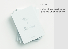 Photobooth Gastenboek - A4 Staand - Gepersonaliseerd