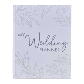 Weddingplanner boek - Ginger Ray - Wit - Sage Wedding Theme - Engelstalig