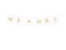 Banner Mr Mrs Wit