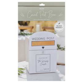 Enveloppen doos Postbus Wit - Ginger Ray - Sage Wedding