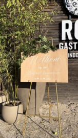 Schildersezel Goud - VERHUUR