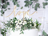 Love - Caketopper - Hout