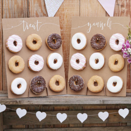 Rustic Kraft Donut Wall - Ginger Ray