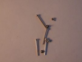 Other watch strap fastening pins.