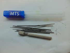 12 Ruimers voor horloges en klokken 0.6-1.4 mm.