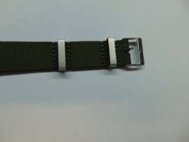 NATO nylon horlogeband groen