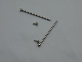 Extra grote "T-bars" 1.5 mm. dik 2 stuks.