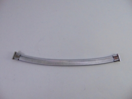 Stalen rekband dames 8 mm.