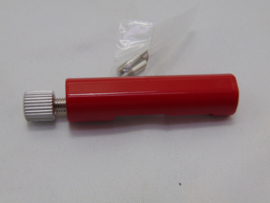 Metalen banden inkortapparaat rood
