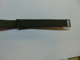 NATO nylon horlogeband groen