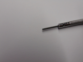 Schroevendaaier kruis 1.4 mm. (grijs)