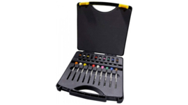Bergeon 30081-AM10 Schroevendraaierassortiment in etui