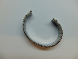 Stalen rekband dames 12 mm.
