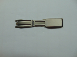 Titanium klapsluiting 16 mm.